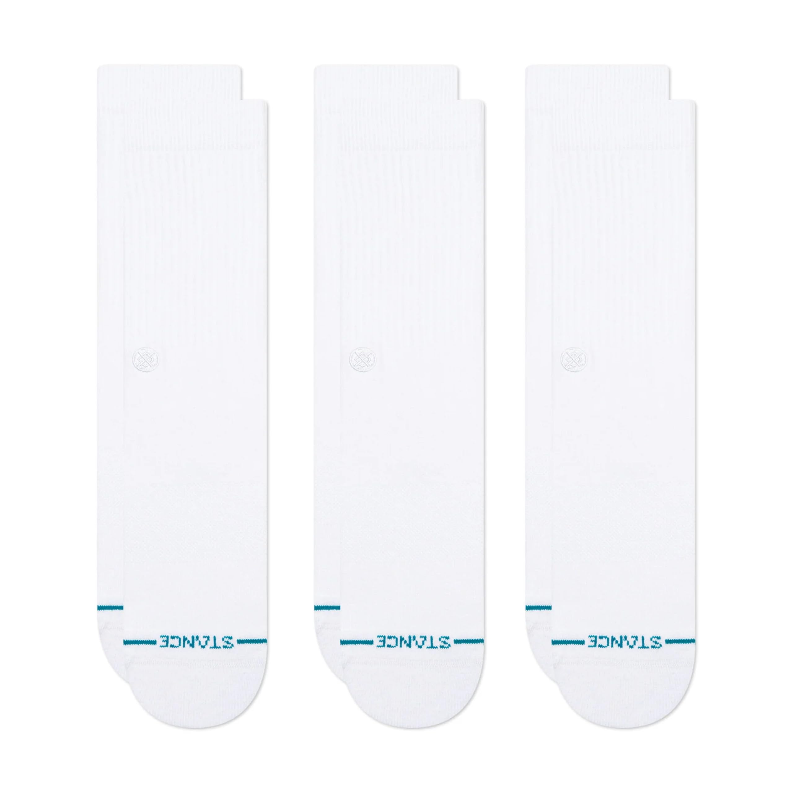 Stance Unisex Icon, White/White, Medium