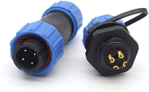 Miniatura 62 de SP13 2pin/3pin/4pin/5pin/6pin/7pin/9pin conector de cable de aviación, enchufe impermeable IP67, conector de equipo de luz LED