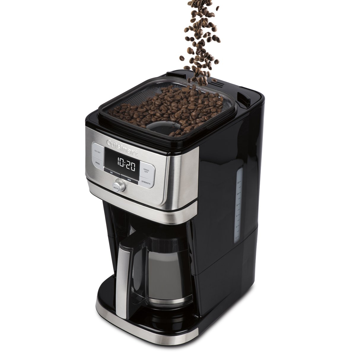 Cuisinart DGB-800C Fully Automatic 12-Cup Burr Grind & BrewTM Coffeemaker BlackSilver 1 Count Silver product thumbnail 5