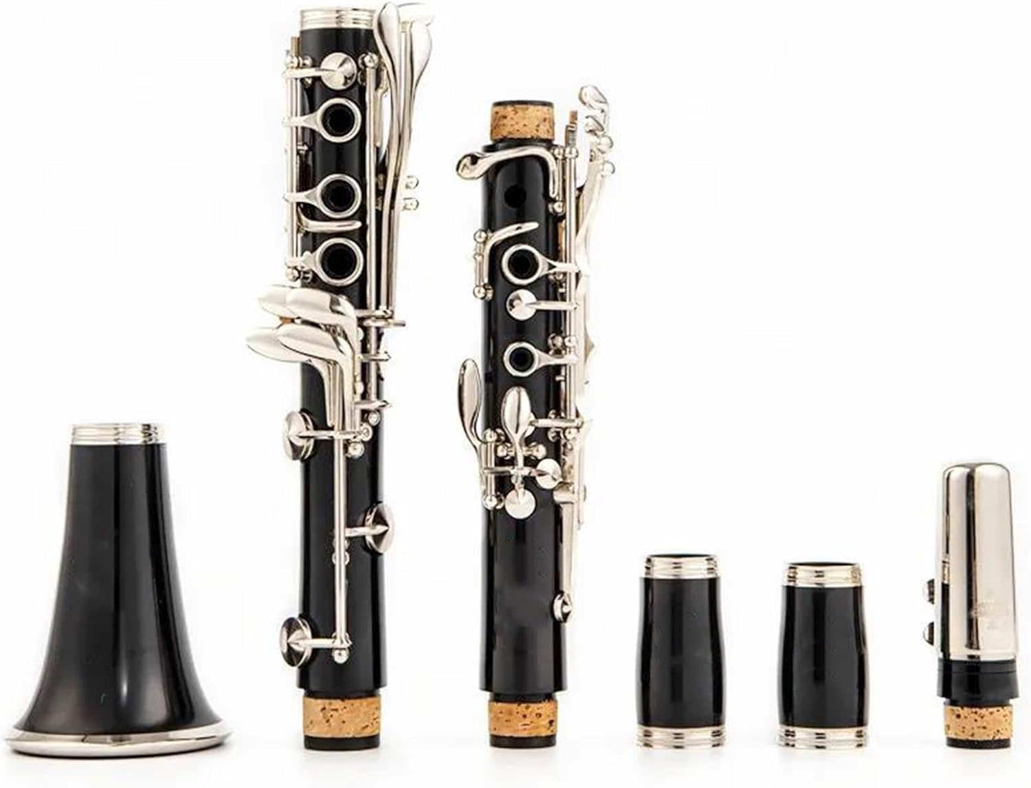 Clarinet Musical Instruments Professional Woodwind Clarinet In B Key Black Tube With Box Accessories