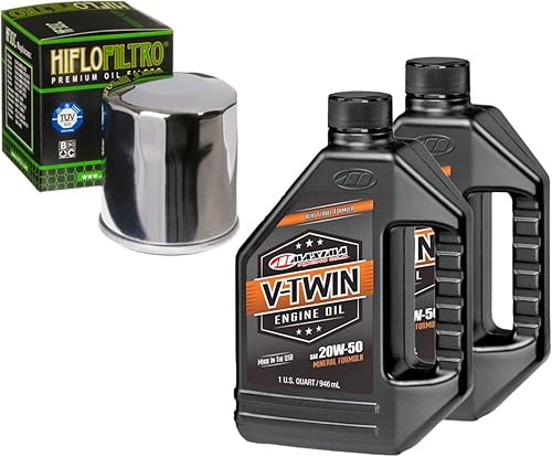 RAD Powersports Kit de cambio de aceite y filtro para Polaris 2003 Magnum 330 2X4 V-Twin 20W-50