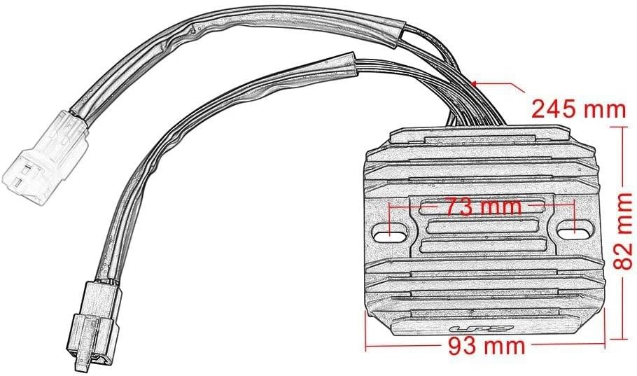 Motorcycle Voltage Regulator Rectifier For 3530-059 ATV 400 500 ATV 400/500 500 FIS 4X4 AUTO