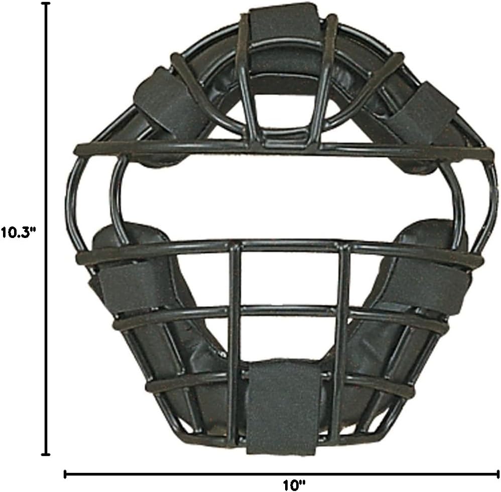 Markwort Adult Softball Catcher's Mask (Steel Wire Frame),Black