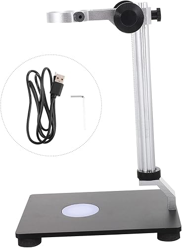 Miniatura 4 de 1pc Microscope Stand Frame Stand Microscopio Microscope Lift Bracket Microscopes Microscope Camera Stand Kickstand Camera Mount Industrial Camera