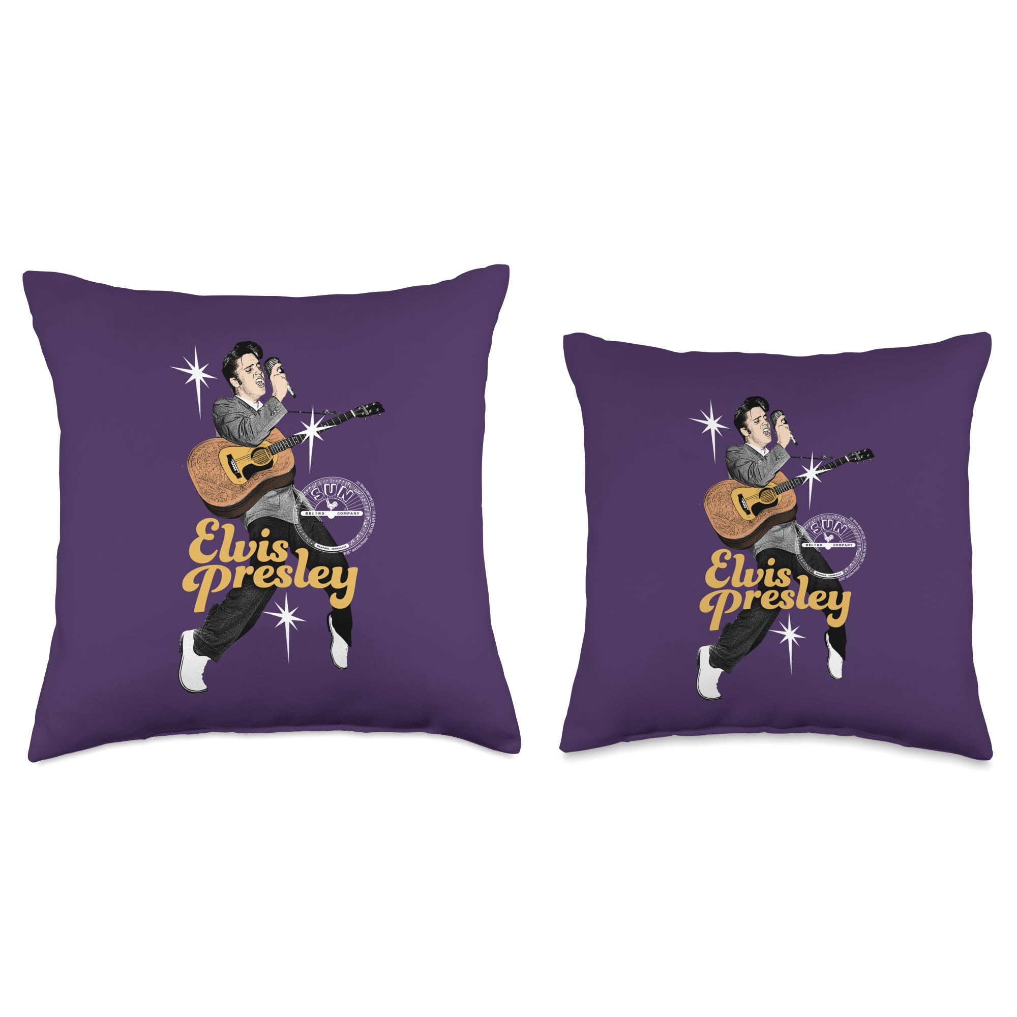 ▪️50’s【ELVIS PRESLEY】CUSHION Elvis Presley 50's Portrait Pillow - Graceland Official Store