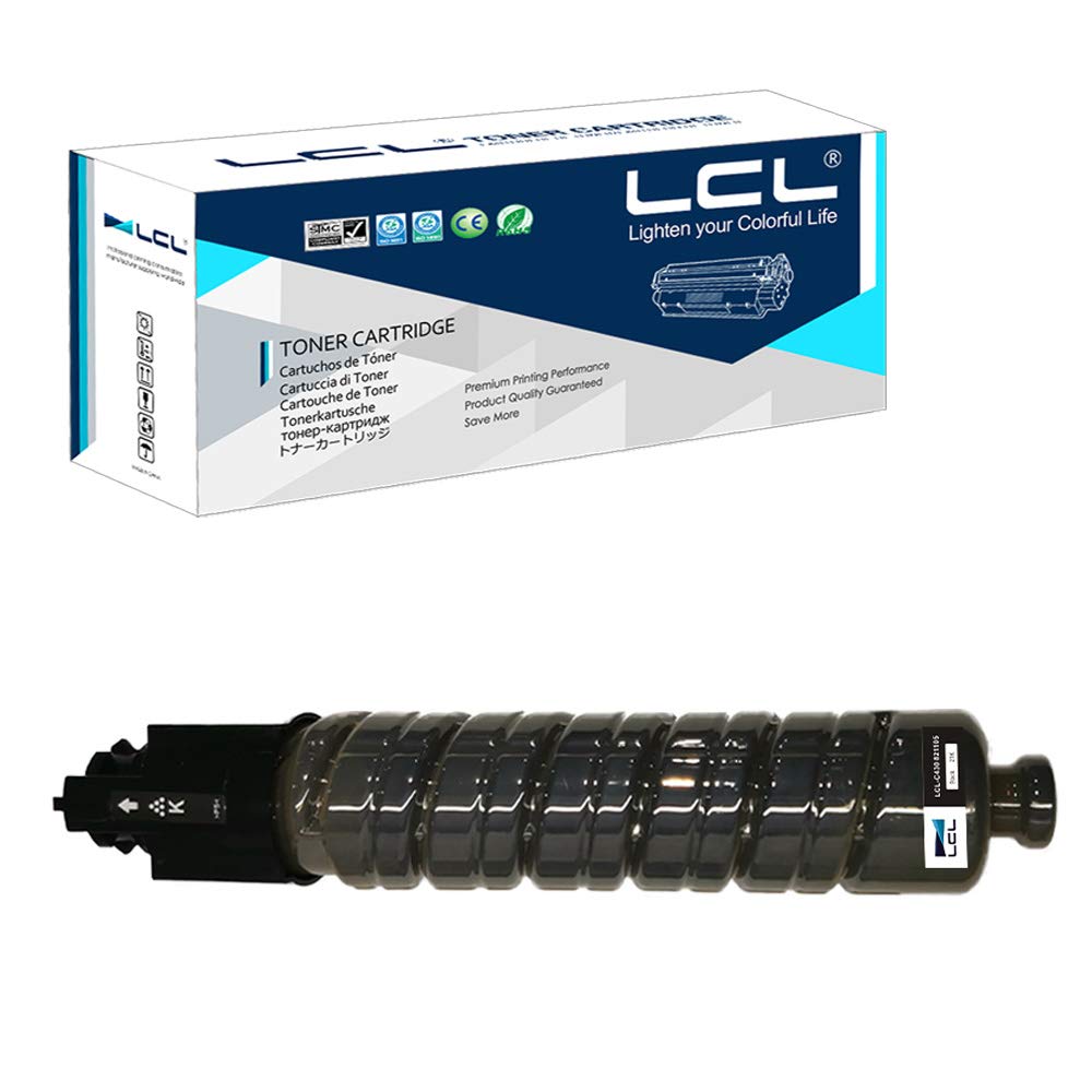 LCLCompatible Toner Cartridge Replacement for Ricoh 821105 821070 CLP37A LP137CA C440DN SP C430DN SP C430 SP C431DN SP C441DN High Yield C430 C430DN C431DN C431DN-HS C431DNHT C431DNHW (1-Pack Black)