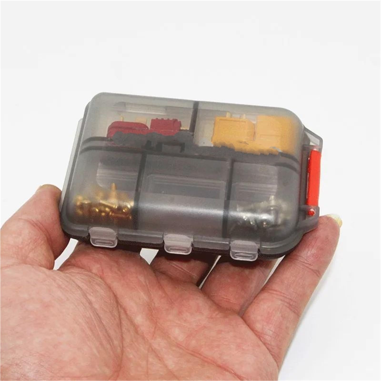 Scatola Pieghevole Per Viti In Plastica Per Accessori Riparazione Pezzi Ricambio Per Auto Modello Telecomando RC Accessori Modellismo RC