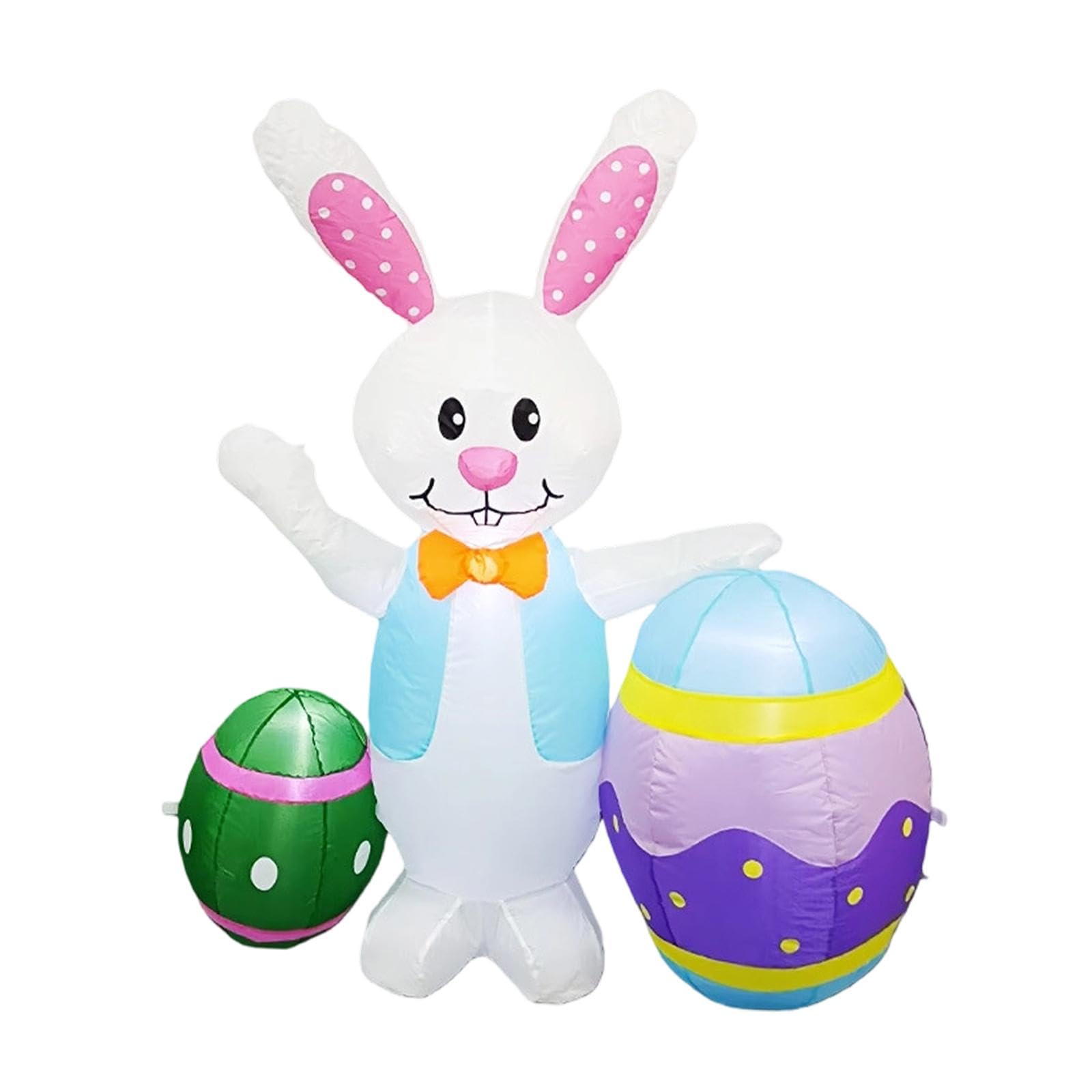 Easter Inflatable Bunny Lighted Cute Large Yard Decor for Party Indoor Event| Holiday & Seasonal Da©co | Christmas & Winter | Yard Da©co-image-43