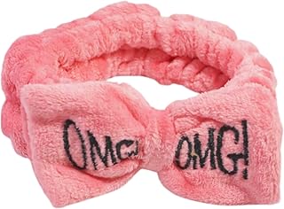 تربون شريط رأس مطرز للبنات من ميكس اند ماكس - وردي