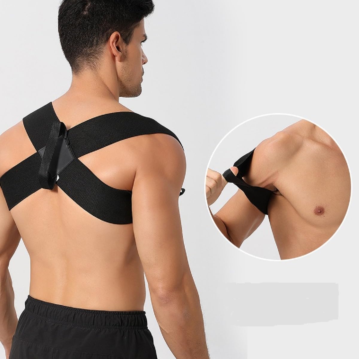 Back Posture Corrector, Shoulder Support Brace, Body Posture Straightener - XL Size