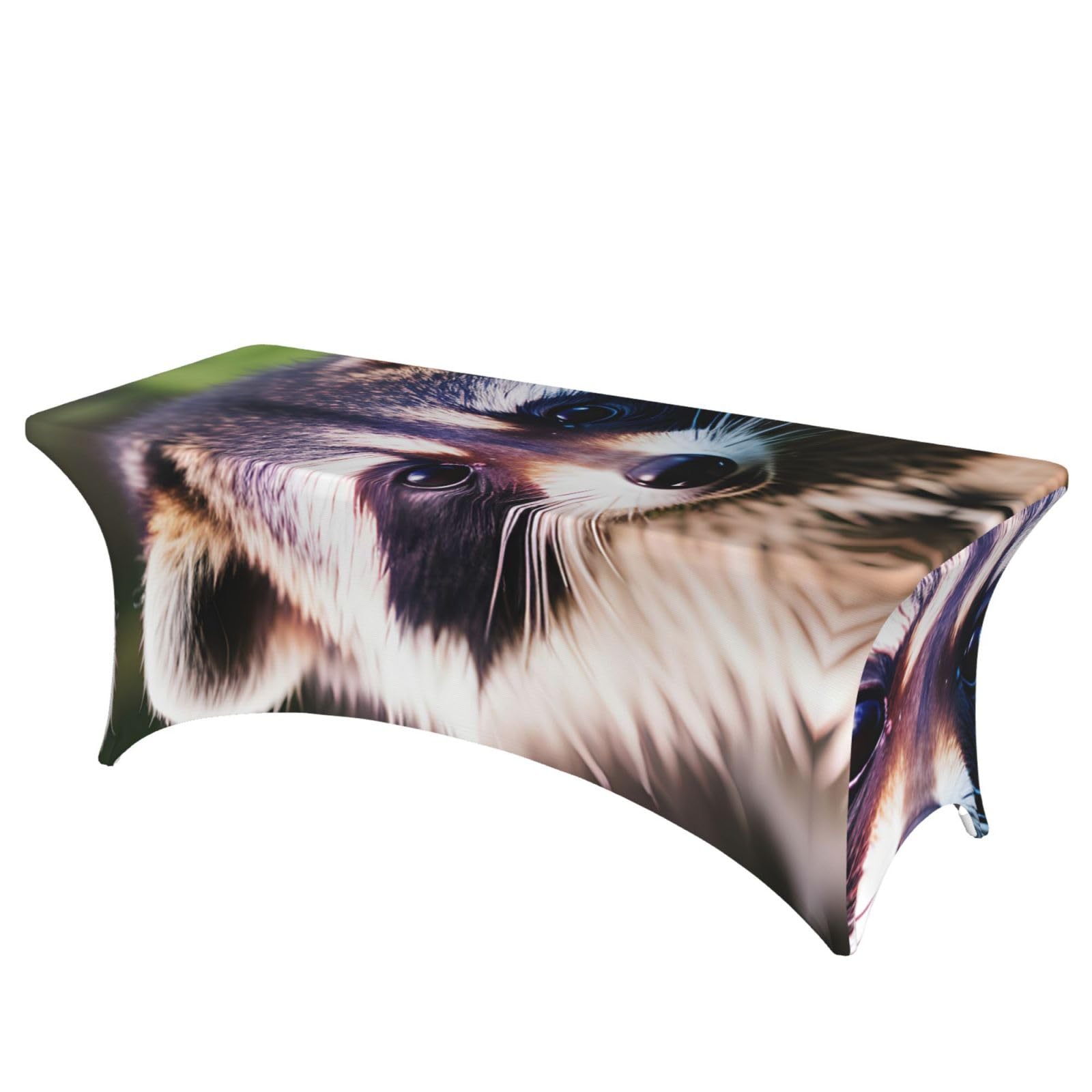 Nappe rectangulaire Little Raton laveur de 1,8 m pour tables de banquet