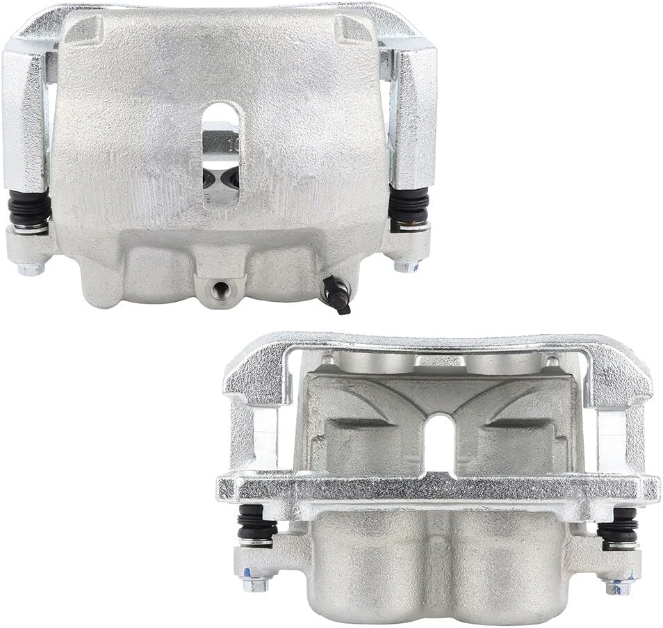 Disc Brake Caliper Assembly ANPART 18-B4974 18-B4975 w/Bracket Front Left & Right Sets of 2 Compatible For Ford For F-150 2005-2008,For Lincoln Mark LT 2006-2008