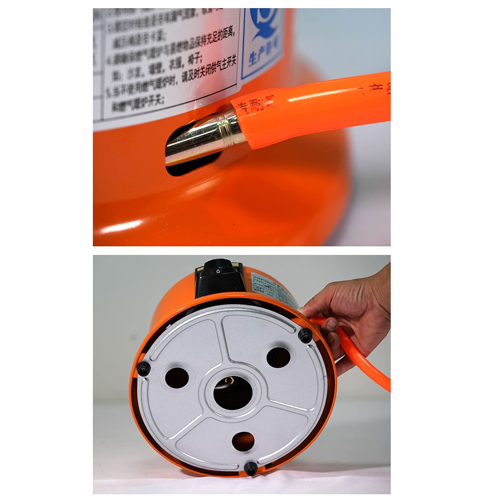 Stufetta A Gas Portatile Per Esterno - Mini Riscaldatore Regolabile Per Campeggio, Pesca E Patio - Foto 7