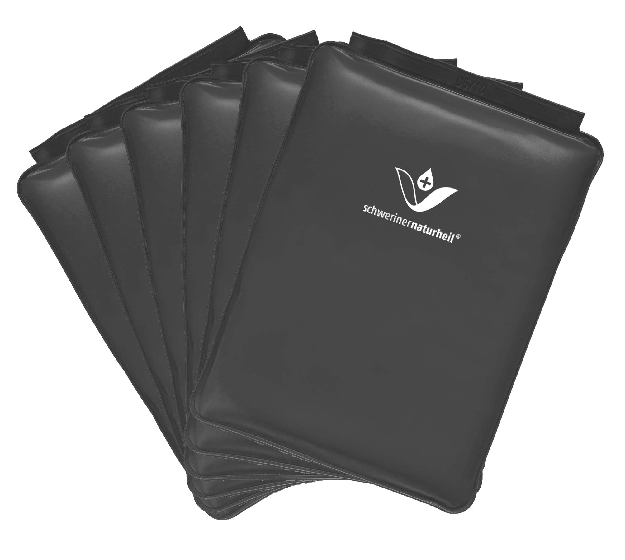 Edel Deluxe - Juego de 6 Compresas Calientes, Bolsas de Calor con Relleno de Musgo Natural (tamaño 1)
