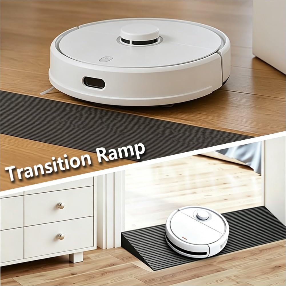 Rampa de Umbral de Altura de 2.5 cm Autoadesivo Rampa para Silla de Ruedas