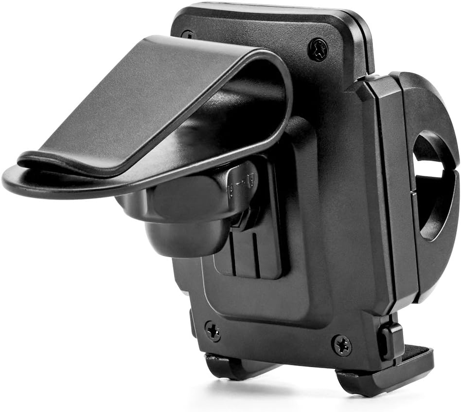 Visor Mount - iKross Clip On Sun Visor Mount Holder Car Kit - Black For Apple iPhone 6S 6S Plus/Samsung Galaxy S7 / S6, S7 Edge/S6 Edge/HTC One M9 (2015)