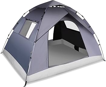 Amazon.co.jp: ワンタッチテント 4人用 ポップアップ 簡易 テント 4人