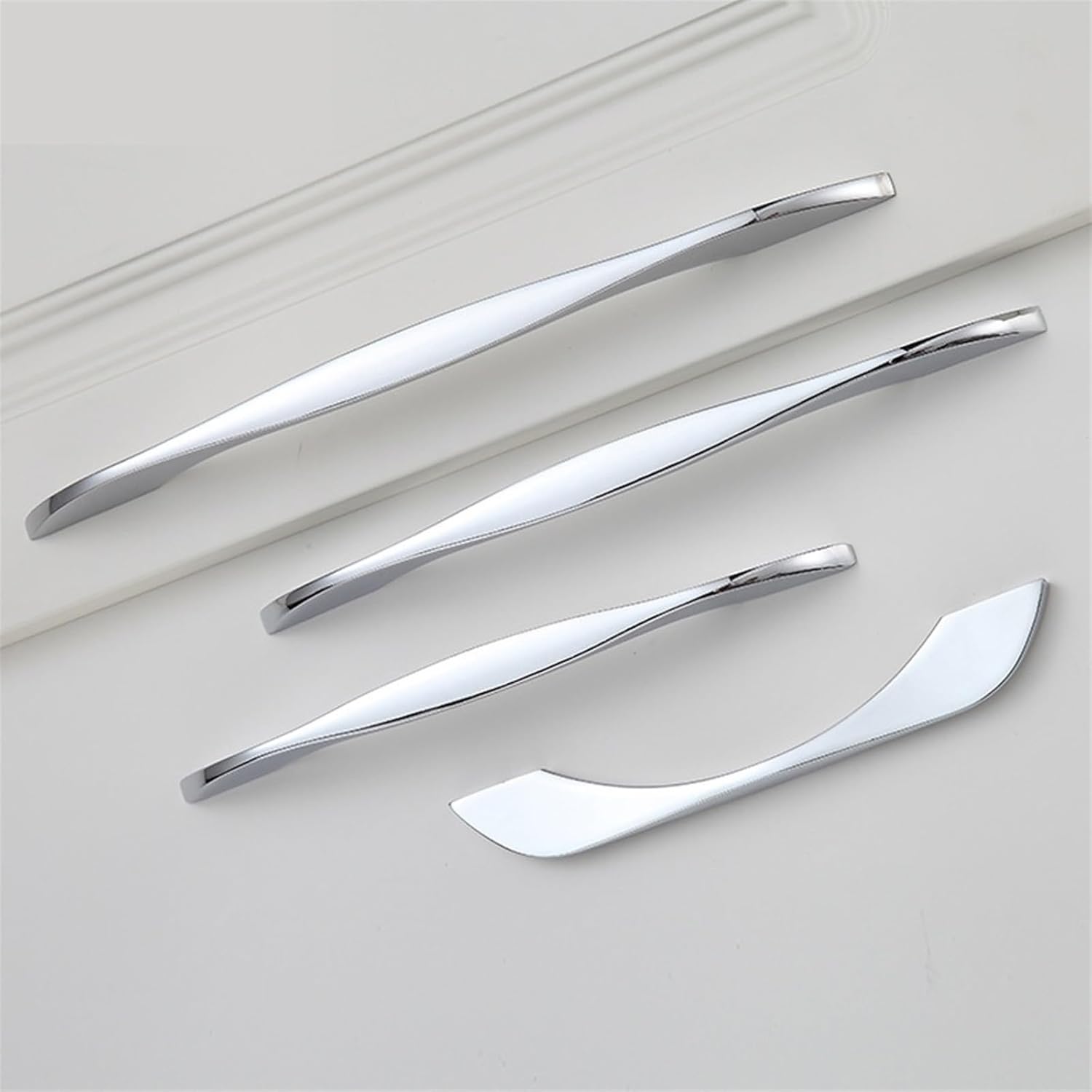 HASMI Aluminum Alloy Handles for Cabinets and Drawers Pulls Kitchen Cupboard Wardrobe Door Knob Furniture Handles Hardware 1Pcs (Color : 224mm)