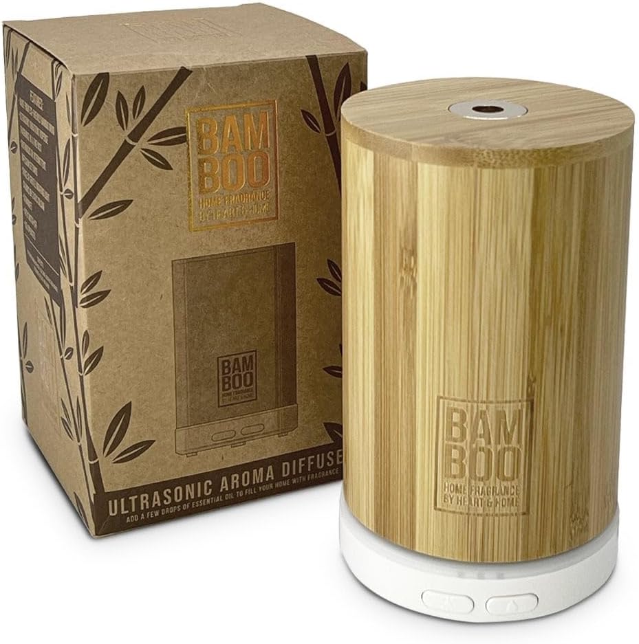 Heart & Home Bamboo Range Ultrasonic Aroma Diffuser