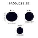 IN-IMAGINE 12 Pcs Self-Adhesive Shoe Fix Patches – Versatile Shoe Glue-Free Solution for Repairing Holes, and Wear on Sneakers, Black Boots, Premium Shoe Glue Sole Repair Alternative for Quick Fixes gallery image