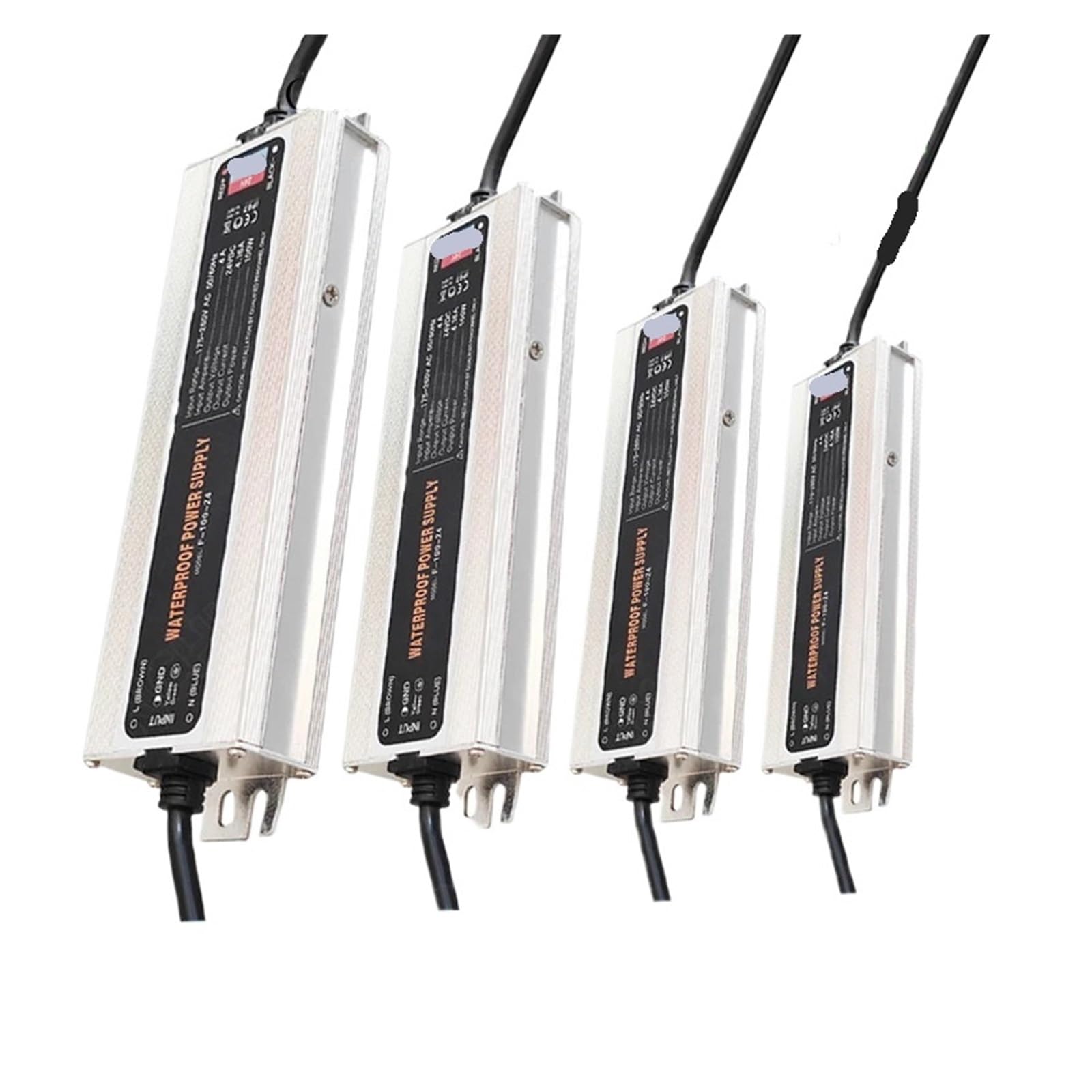 Transformateur IP67 étanche 12V pour ruban LED extérieur 200W - 7