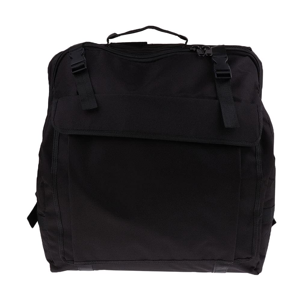Milageto Grande Custodia Imbottita per Fisarmonica con Tasche per Accessori per Fisarmonica - 96 bassi