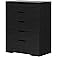 South Shore Holland 5-Drawer, Black Oak