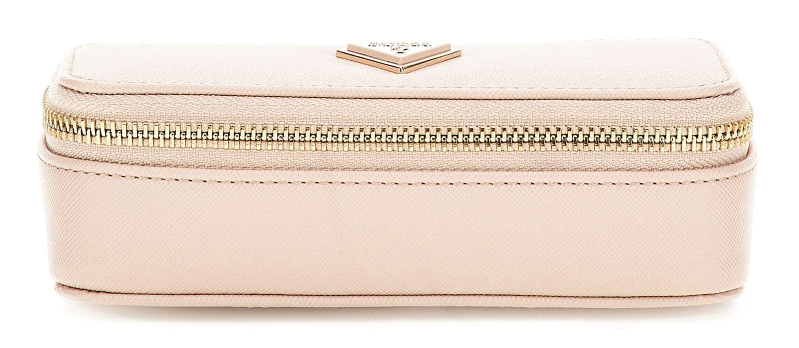 Boîte à bijoux Guess rose petite finition haut de gamme pour coiffeuse