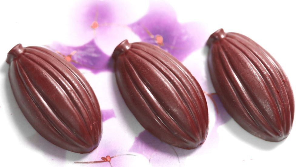 Amazon.co.jp: PC使用チョコレートモールド（カカオモールド8個取り