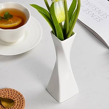 白い花の花瓶 限定版 マイセン（Meissen） ホワイトローズ 029510／50033 花瓶 10.5cm