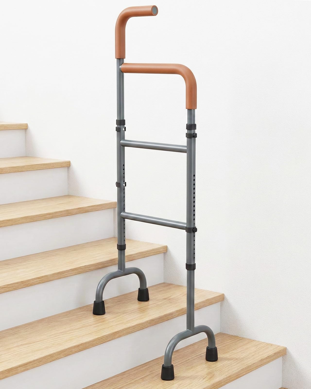 20-Level Adjustable Stair Climbing Assist Cane & Elderly Stair Lift Assist with Anti-Slip Handle & Stabilizing Feet, Standard Steps-Patent Pending — Amazon image 8