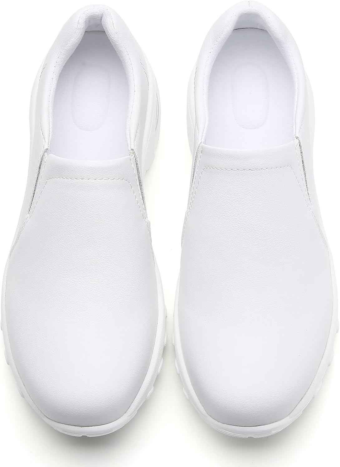 Women's Nursing Shoes Slip On Lightweight Slip Resistant Comfort Non Slip Waterproof Food Service Work Shoes - Image 4