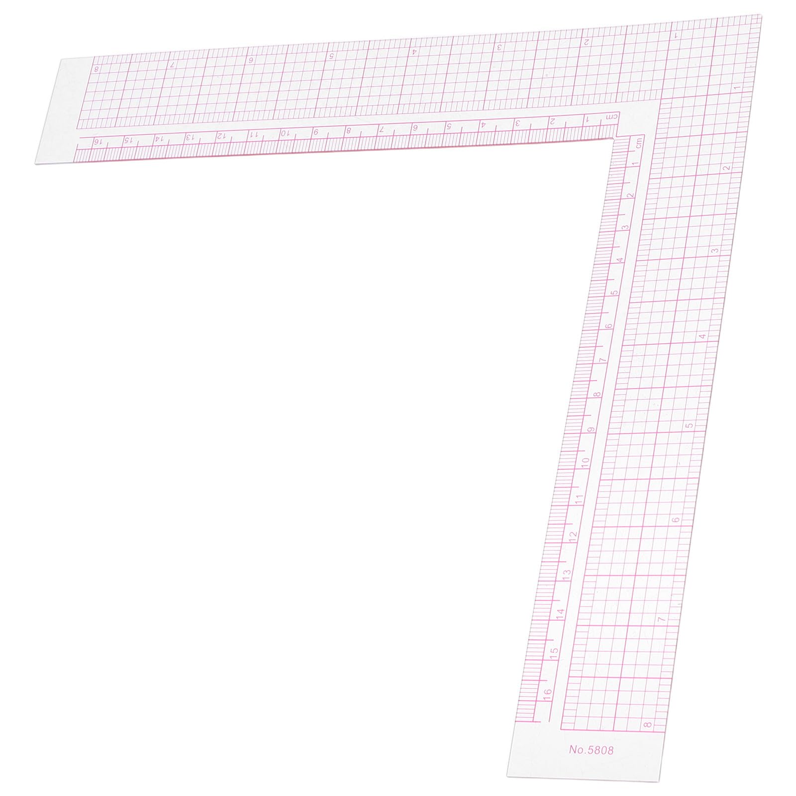 Professional Tailor L-square Ruler Right Angle Measuring Tool with Scale for Sewing Garment Pattern Making DIY Tailor Supplies