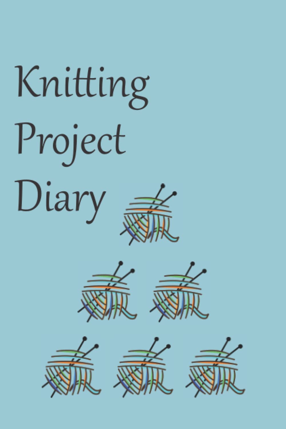 Knitting Project Diary: A journal to track your knitting projects and yarn stash