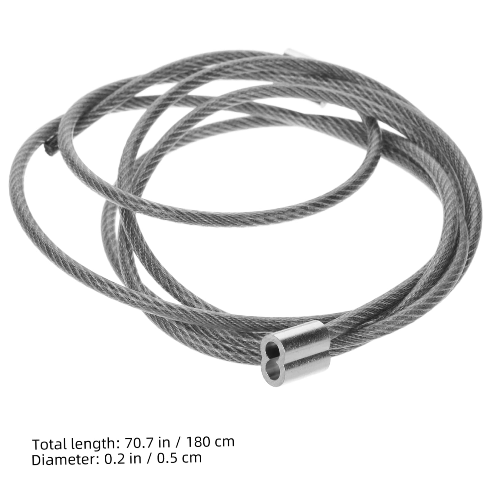 Toddmomy Basketball Frame Net Basketball Netting Accessory Replacement Threading String Robust Steel Wire Cord