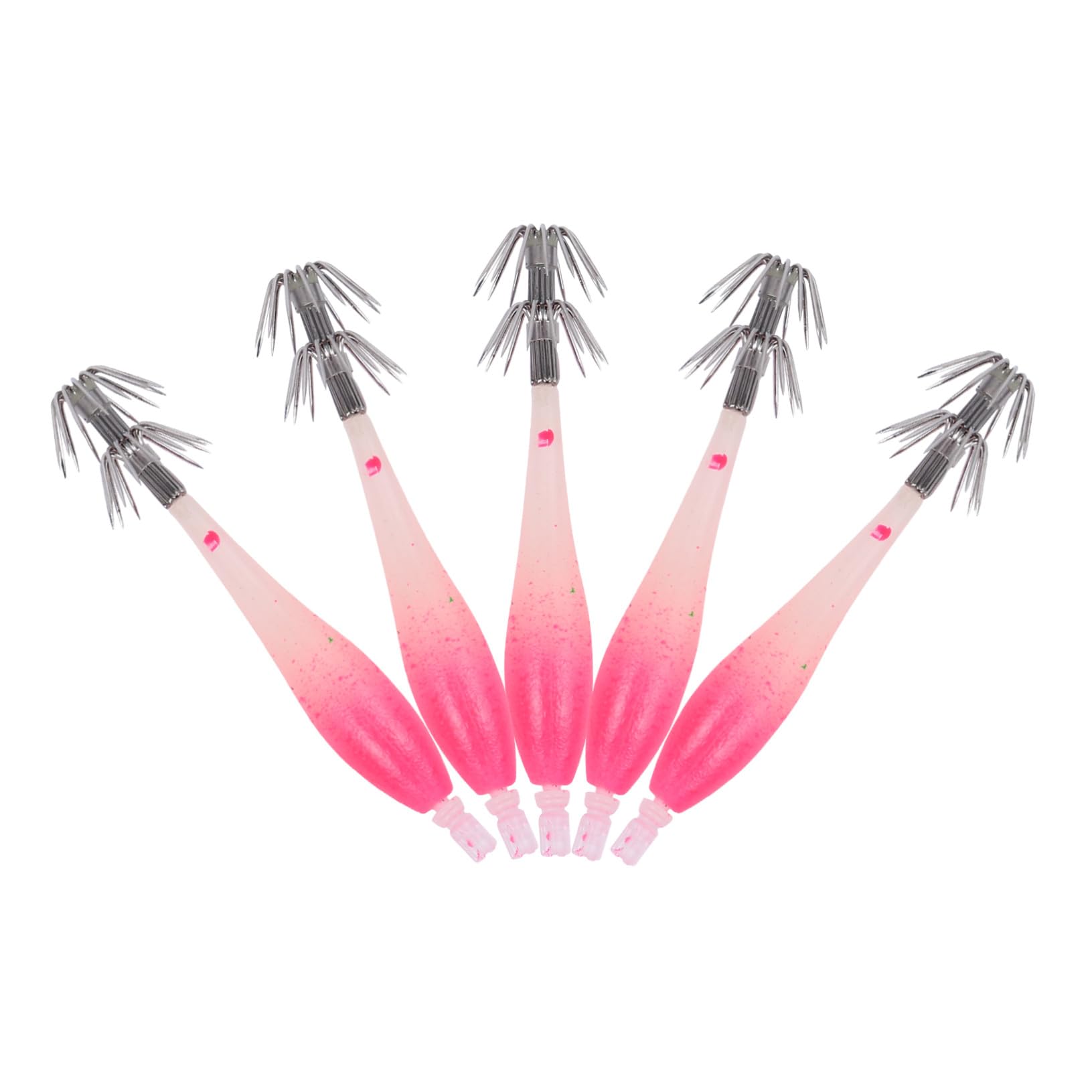 TOYANDONA Hameçons De Pêche Lumineux Leurres pour Truites Jigs Cuillers Triples Artificiels pour Brochettes pour Bar Pinces À Eau pour Aquarium pour Brochets Hameçons Lumineux