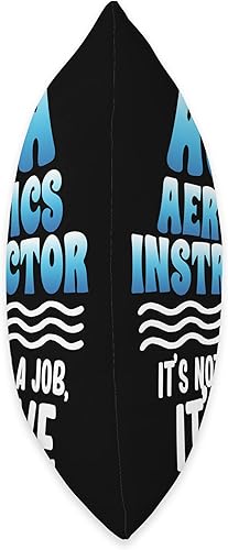 Miniatura 2 de Water Aerobics Instructor Not Job Fitness Expert Graphic Throw Pillow