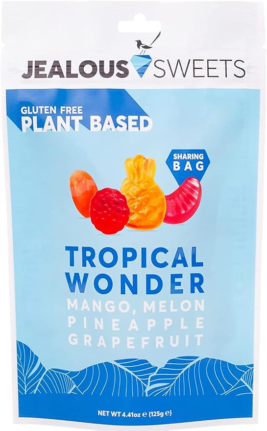 JEALOUS SWEETS Mango Melon Pineapple Grapefruit Gummy Tropical Wonder