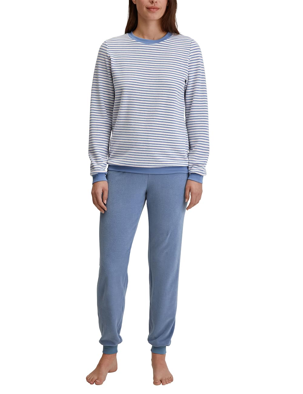 Calida Women's Scandinavian Cuffed Pyjamas, 36-38