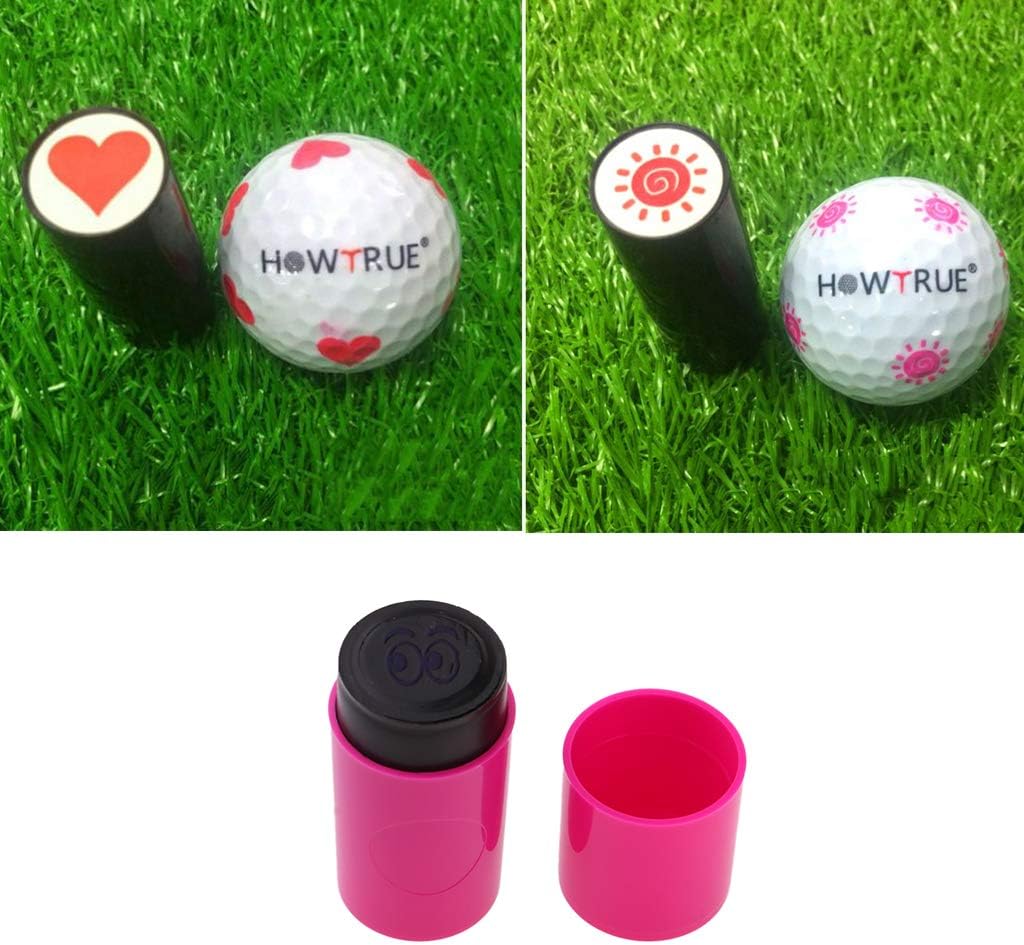 review LEIPUPA 3Pcs Long Lasting Golf Ball Stamper Marker Stamp, Colorfast & Durable