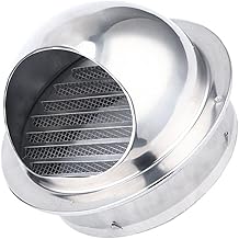 CORHAD 1Pc Vent Parede De Exaustão Exaustor Grill Exaustor Interior Secador De Cobertura Aberturas De Ventilação Soffit Furo Tampas Redondas Exaustor Capa Tubo De Escape Exaustor