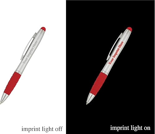 Miniatura 4 de Express Pencils Juego de regalo personalizado de bolígrafo, paquete de 2 bolígrafos iluminados con caja de regalo, bolígrafo de lujo grabado