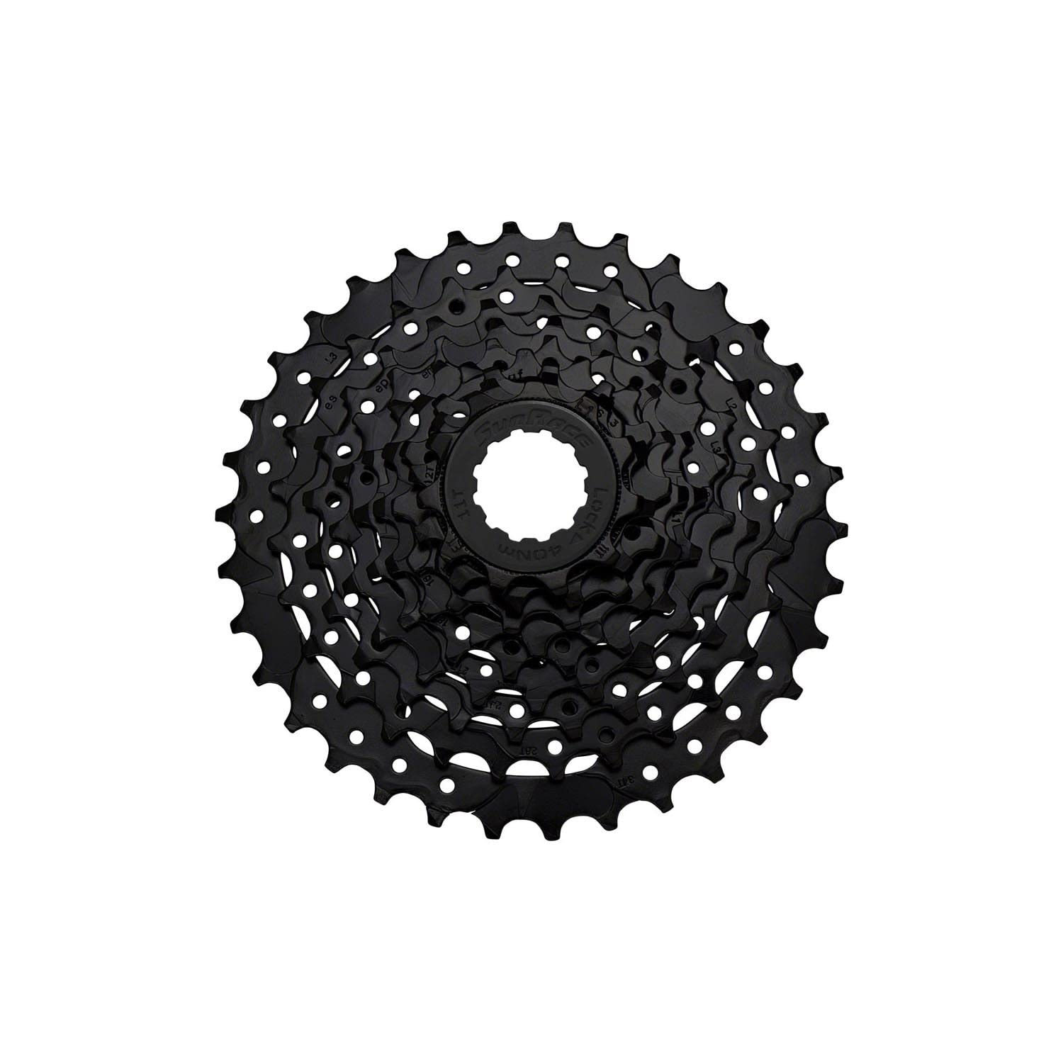 Gravity Sunrace M90 9 Speed Mountain Hybrid Cassette 11-36T Black