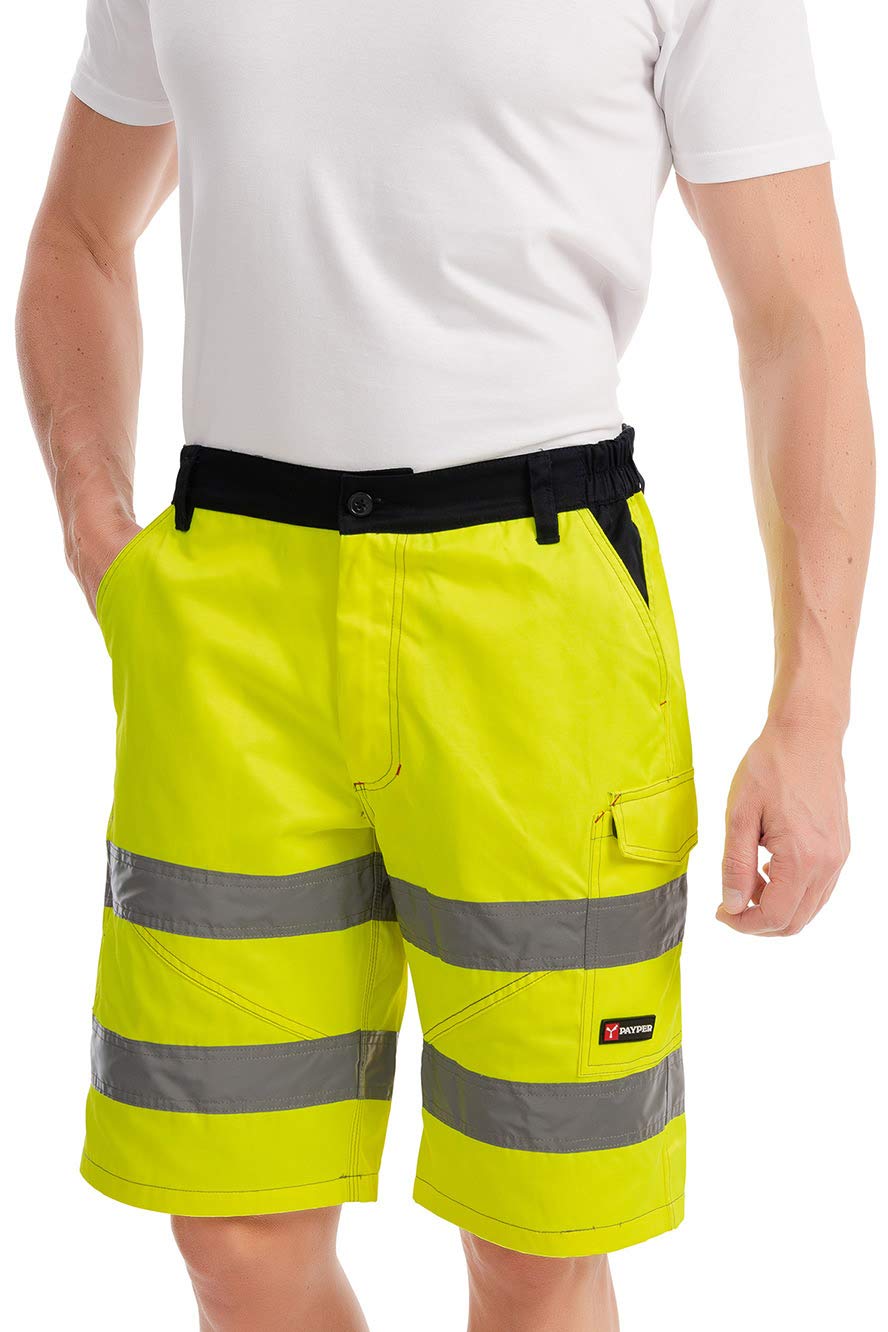 Bermuda Alta Visibilidad, Pantalones Cortos de Trabajo para Hombre