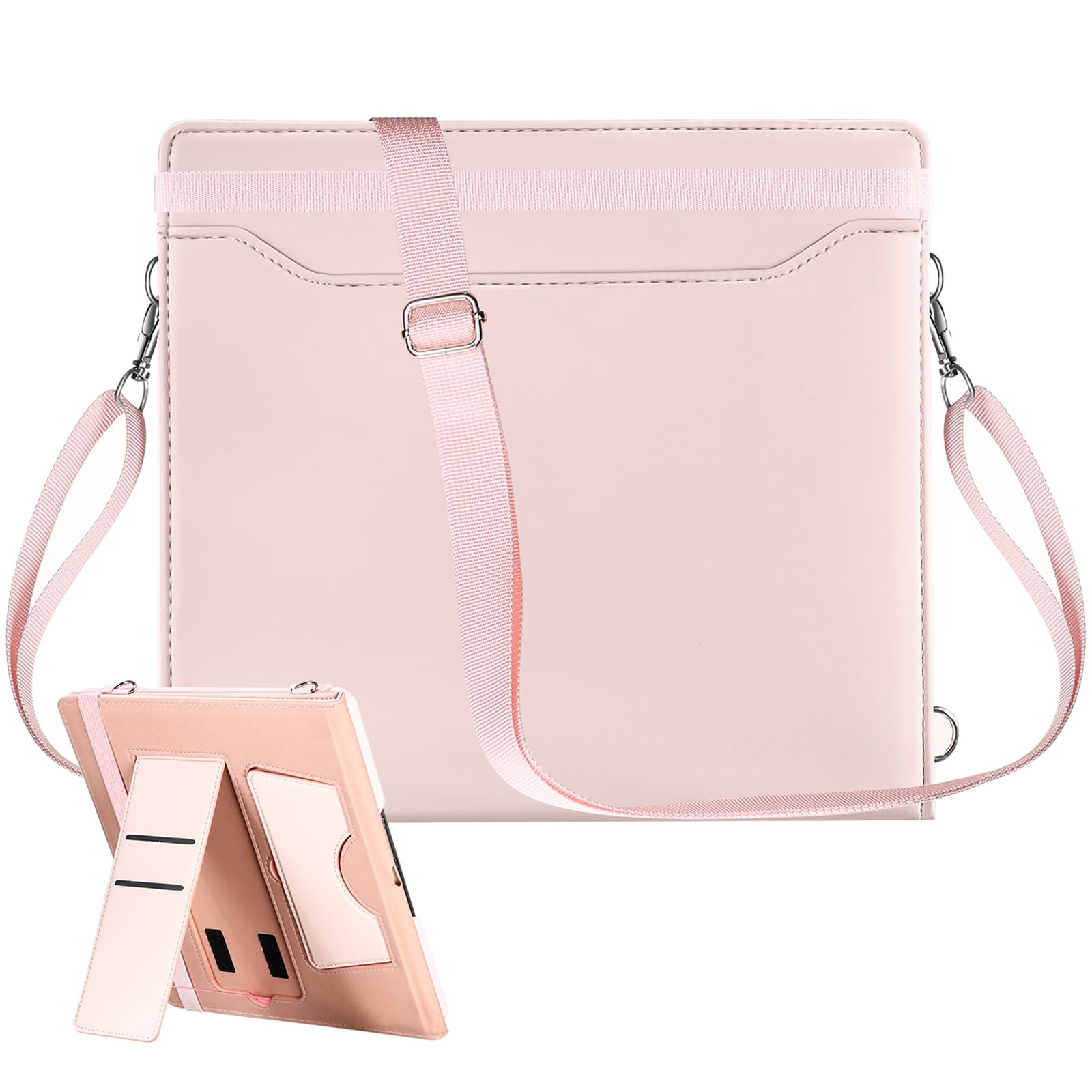 E NET-CASE Étui pour Remarkable Paper Pro 2024 11,8", Étui PU pour cartes et porte-stylo, fonction veille/réveil automatique, pour Remarkable Pro 11,8" (noir ou marron)
