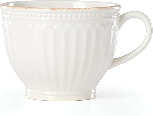 Vista 48 de Lenox Juego de 4 piezas de ranura francesa blanca Perle, 6.95 libras