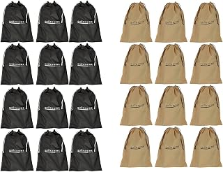 Shoeshine Shoes Bags for Travel & Storage (Set of 24 Bags) Shoe Organizer Unisex Travel Accessories Shoe Cover for Travell... Price In India