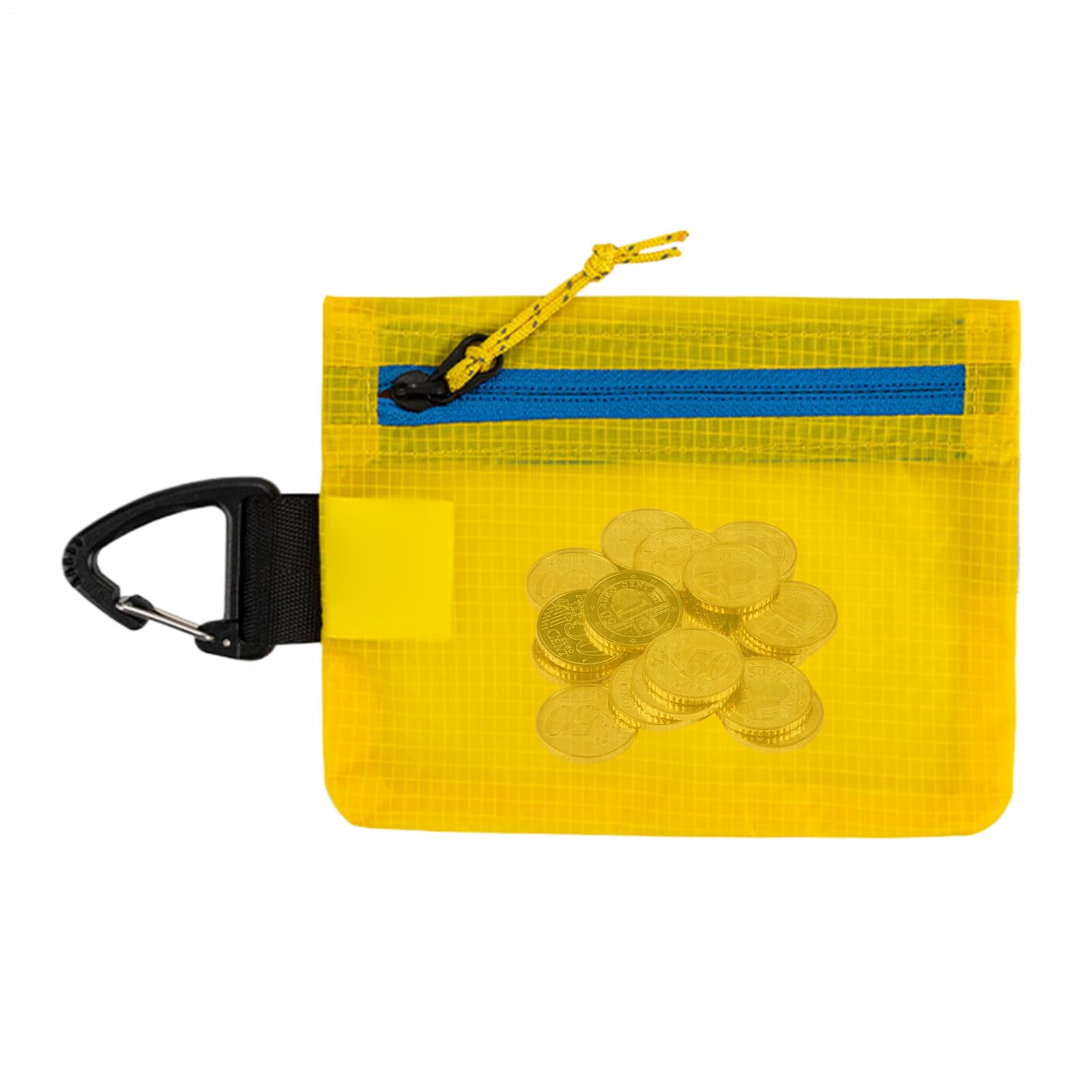 Tarjetero monedero impermeable con diseño de bolsa de cubo 8