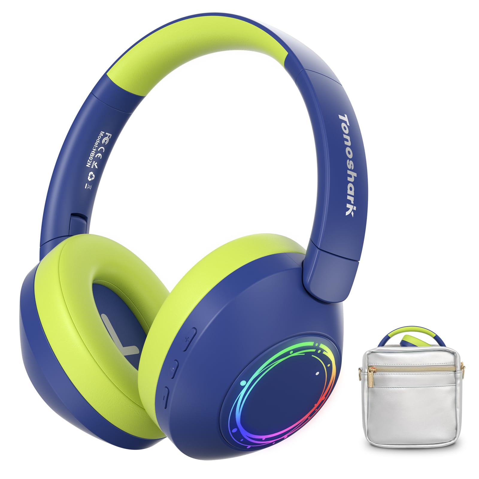 TONOSHARK Kinderkopfhörer Bluetooth, Kopfhörer Kinder Noise
