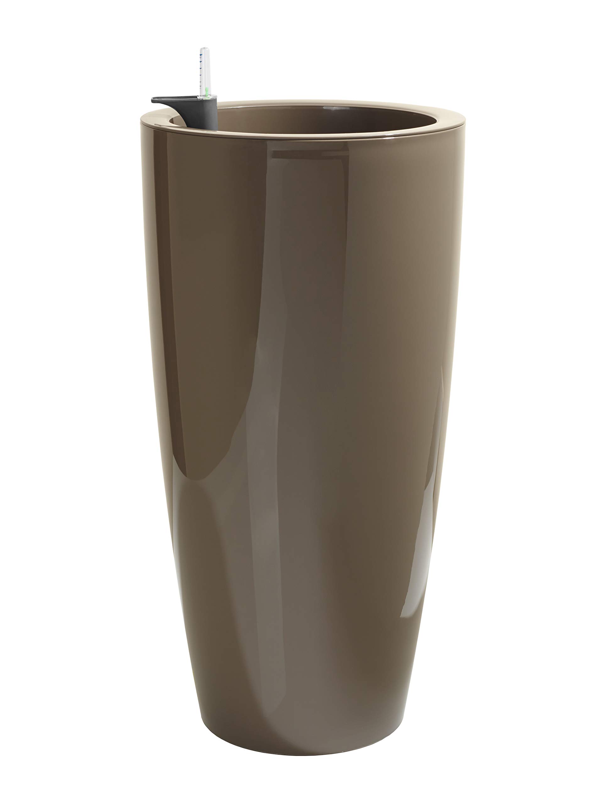 Pot Santorini 65CM ArteVasi auto-arrosage taupe pour plantes